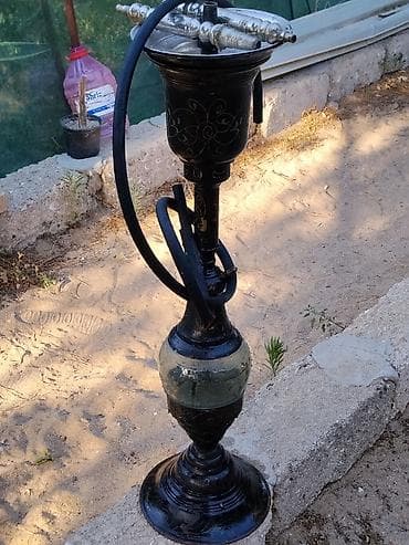 qara pp: Nargilə dəsti – klassik dizayn, qara rəngdə Xüsusiyyətlər: - — 2