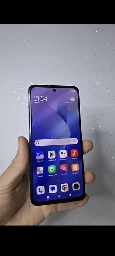 telefon aksesuar: Redmi Note 11, 128 GB, rəng - Mavi, Barmaq izi — 5