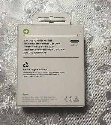 apple adapter 20w qiymeti: Simsiz şarj cihazı Apple, 20 Vt, Yeni — 2