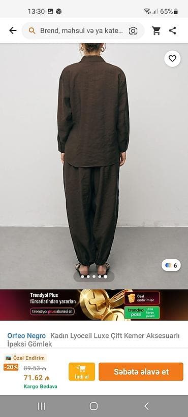 Salam metrolara çatdırılma var. Trendyoldan alınıb yenidir istifade — 5