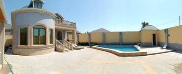 baki hovuzlu evler: 140 kv. m, 4 otaqlı, Kombi, Qaz, İşıq — 15