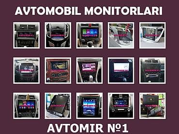 Avtomobil monitoru Avtomobil monitorları. DVD-monitor hər cür