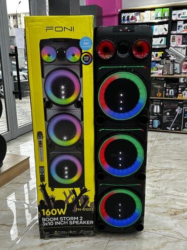 dinamikler: Yeni Audio Pro Kolonka, Növ - Bluetooth, rəng - Qara — 1