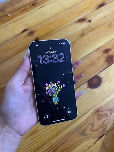 IPhone 14, 128 GB, White Titanium, Face ID lalafo.az -da IPhone 14, 128 GB, White Titanium, Face ID