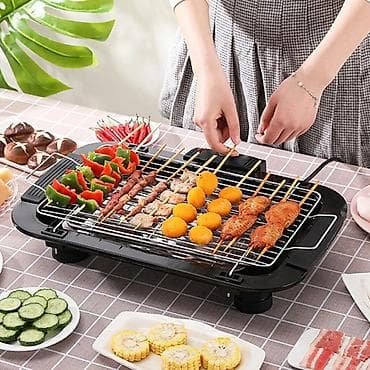 Elektrik Manqal 🔹️Barbequ Termostatli 🔹️Gücü•2000W 🔹️220V 🔹️Komfort