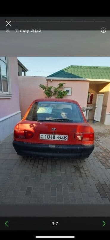 ruçnoy nə deməkdir: Satılır – Qırmızı rəngdə sedan avtomobil Model və görünüş: - Korpus — 8