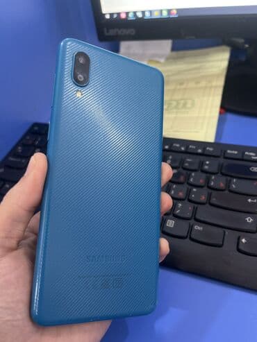 samsung note 2 ekran: Samsung Galaxy A02, rəng - Mavi, Sensor — 1