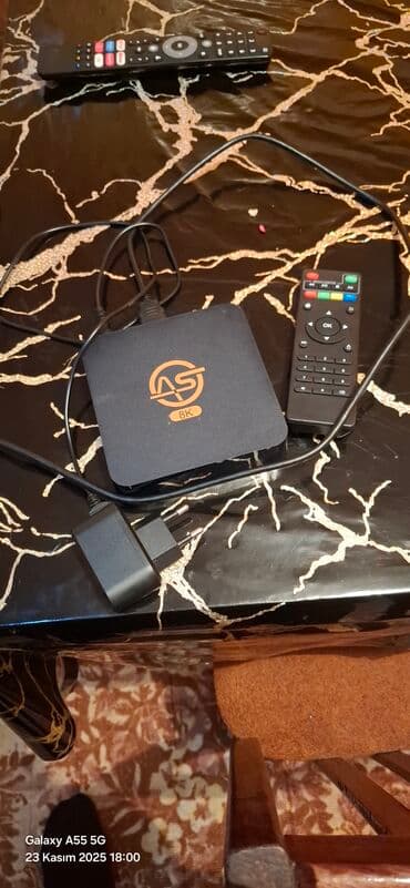 tv box: Yeni Smart TV boks TV box 8 GB / 64 GB, Android, Ödənişli çatdırılma, Rayonlara çatdırılma, Ünvandan götürmə — 1