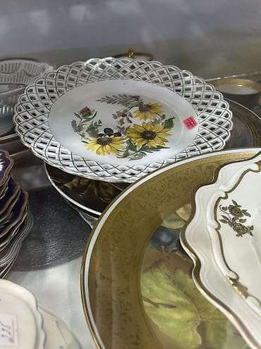 profiller: Boşqablar, 6 ədədli dəst, rəng - Ağ, Farfor, Almaniya — 10