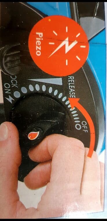 qaz pilətə: Плита Газовая, Настольная, 1 конфорки, Новый — 6