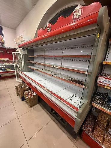 soyuducular balaca: Mağaza üçün soyuducu vitrin (açıq tipli) - Brend: DAXS (üst paneldə — 1