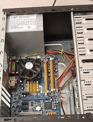 Kompüter, noutbuk və planşetlər: Sistem bloku satılır (Yaddaş və videokart qoymaq lazımdır) CPU - — 3