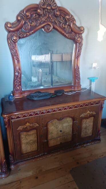 стеклянная тумба под телевизор: Двуспальная кровать, Шкаф, Трюмо, Тумба — 4