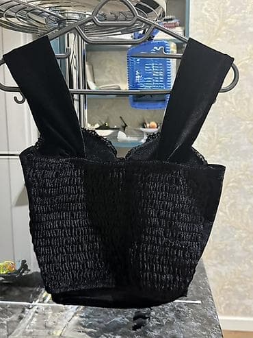 ted baker: Ölçü. s/m Qadınlar üçün qara büstqalter-top (korset stilində) - — 1