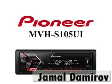 pioneer maqnitola: Maqnitola pioneer mvh-s105ui. Bundan başqa hər növ avtomobi̇l — 1