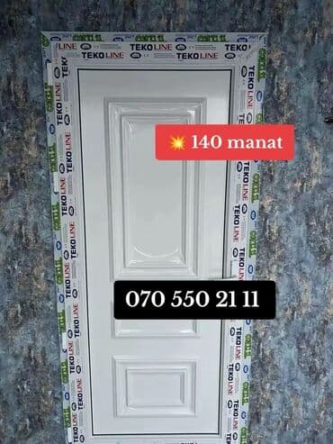 hamam qapları: Hamam üçün Yeni Plastik qapı Çərçivə ilə, Ödənişli quraşdırma, Ödənişli çatdırılma, Rayonlara çatdırılma, Ünvandan götürmə — 10