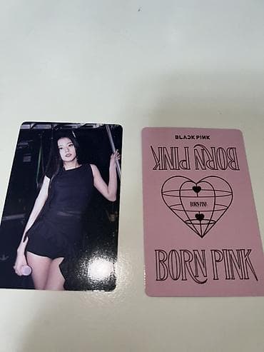 klas 6: Blackpink Jisoo konsert öncesi 1 edet foto kart Məhsul: K-pop foto — 3