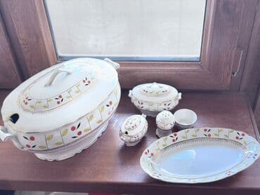 uakeen производитель: Обеденный набор, цвет - Белый, Фарфор, 6 персон — 1