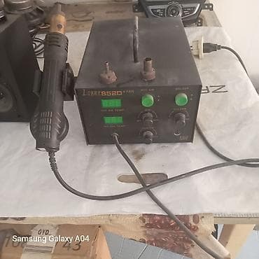 Lukey 852D+ Fan SMD Rework Station Xüsusiyyətlər: - 2-i 1-də — 1