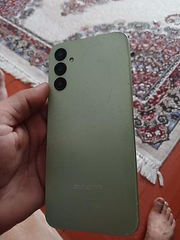 buz m4 hesap: Samsung Galaxy A14, 128 GB, rəng - Yaşıl, Qırıq — 2