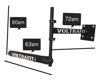 VOLTRAFIT Sparring Bar – divara bərkidilən döyüş refleks trenajoru -