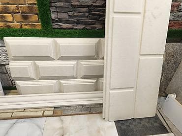 mdf divar panelleri: Dekorativ divar panelləri və plintuslar - Material: yüngül, səs və — 1