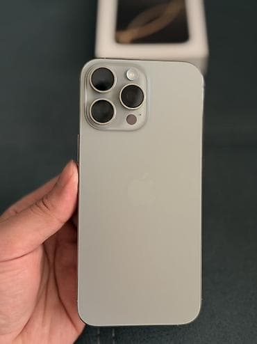 IPhone 16 Pro Max, 256 GB, Natural Titanium, Face ID — 2