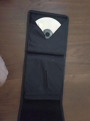 Sony CD/DVD disk qabı – yumşaq parça materialdan, qatlana bilən