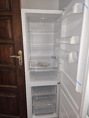 Plitələr və bişirmə panelləri: 2 qapılı Hoffman Soyuducu Satılır, rəng - Ağ — 2