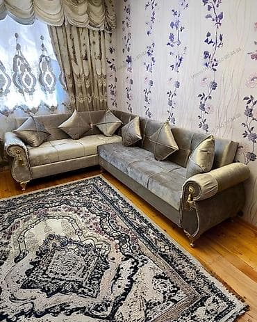 Künc Divan Eviniz üçün geniş mebel seçimi: divanlar, dolablar