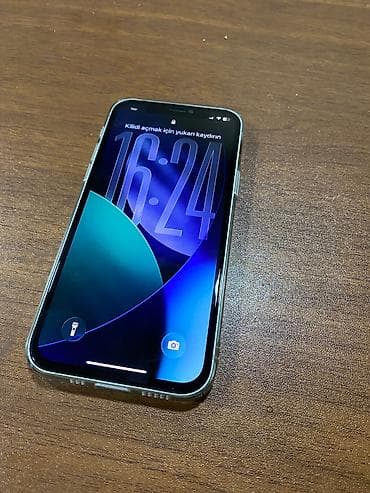maklatura alan: IPhone 12, 64 GB, Yaşıl, Zəmanət, Simsiz şarj, Face ID — 2