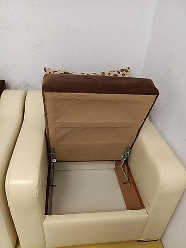 işlemiş divan: İşlənmiş, Di̇van-kravat, 2 kreslo, Açılan — 5