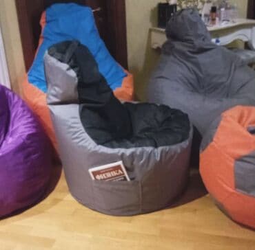 пуфик мягкий: Новый, Пуфик-кресло, Ткань, Нет кредита, Нет доставки — 12