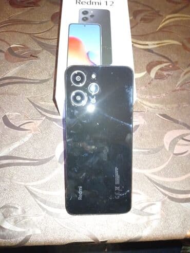 redmi 12 ekran: Redmi 12, 256 GB, rəng - Qara, İki sim kartlı — 4