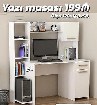 acilan stol: Yazı masası polkalı siyirməli Yep yeni 199 azn rəng seçimi var — 1