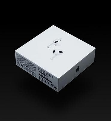 Новый Беспроводные (Bluetooth) Наушники, Apple, цвет - Белый