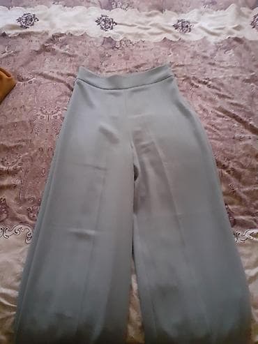 qadin geyim: Şalvar, Zara, XS, rəng - Qırmızı — 6