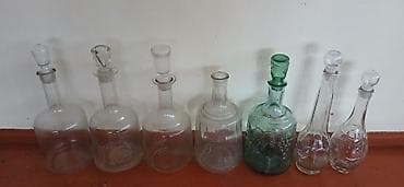 plastik su ceni: Rəng - Yaşıl, Şüşə — 1