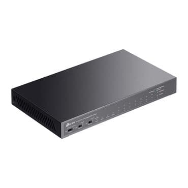 dvi to hdmi: TL-SL1311P 8-Port 10/100Mbps + 8-Port PoE+ ilə 3-Port Gigabit — 3