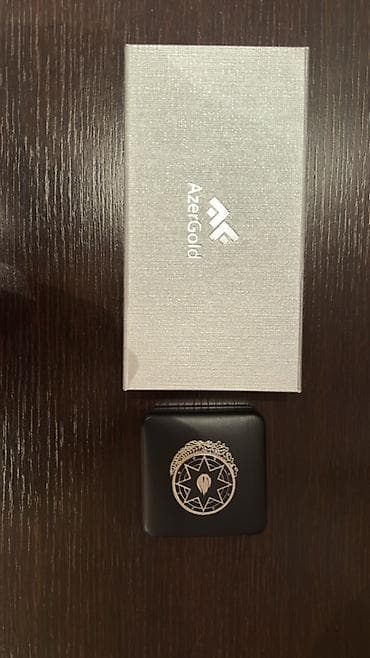 Gümüş külçə - 1oz (31.1) gr. - 235 Azn Azərgold qızıl külçələr -