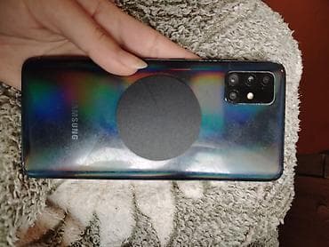 Samsung Galaxy A51, 128 GB, rəng - Qara, Barmaq izi