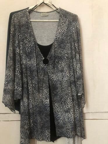 Qadın geyim dəsti – 3 ədəd 1) C&A – Canda brendi, leopard naxışlı