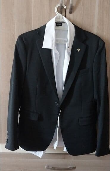 cins pencekler: Qara rəngli klassik kişi pencəyi - Model: 5503 - Rəng: Qara - Ölçü — 1