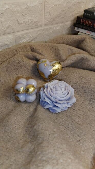 tortun ustunde şekil: Şam Fiqurlu, Soya mumu — 2