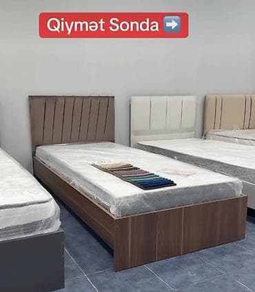 Tək nəfərlik çarpayı – başlıqlı model - Ölçü: tək nəfərlik (standart lalafo.az -da Tək nəfərlik çarpayı – başlıqlı model - Ölçü: tək nəfərlik (standart