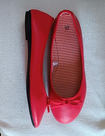 mango çanta: Baletkalar, Ölçü: 40, rəng - Qırmızı, Yeni — 2