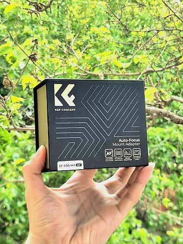 K&F Concept EF-EOS M II AF Auto-Focus Mount - Məhsul tam