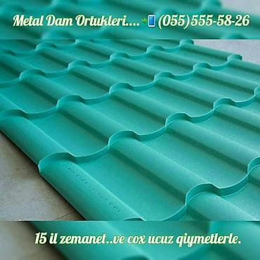 Metal dam örtükləri, rəng - Qara, Ünvandan götürmə, Pulsuz çatdırılma, Ödənişli çatdırılma, Zəmanətli, Kredit var — 9