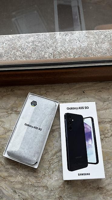 mini prosessor: Samsung Galaxy A55 5G, 128 GB, rəng - Mavi, Düyməli, Sensor, Barmaq izi — 3