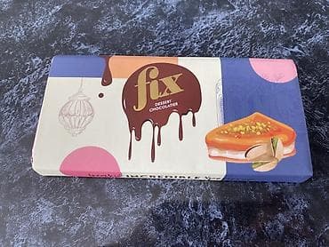 bal qabi: Dubay sokoladı tam otiginal Fix Dessert Chocolatier – Südli şokolad — 1